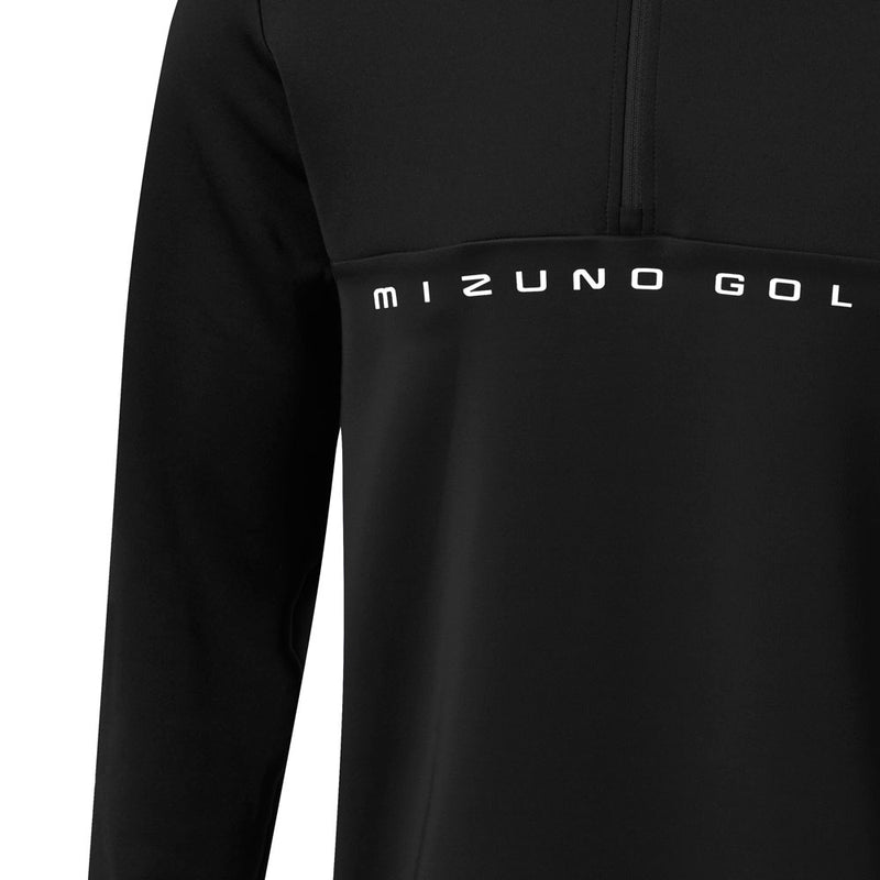 Mizuno Trace 1/4 Zip Pullover - Black