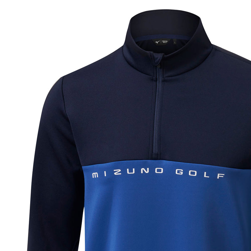 Mizuno Trace 1/4 Zip Pullover - Blue