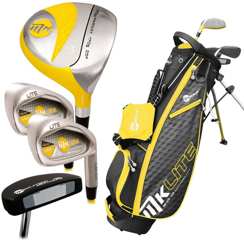 Mkids Junior Lite 5-Piece Package Set  - Yellow (Ages 5-7)