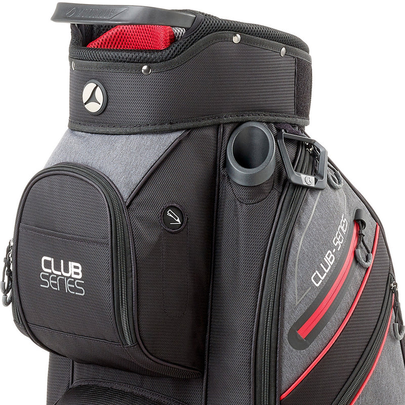 Motocaddy Club Series Cart Bag - Black/Red