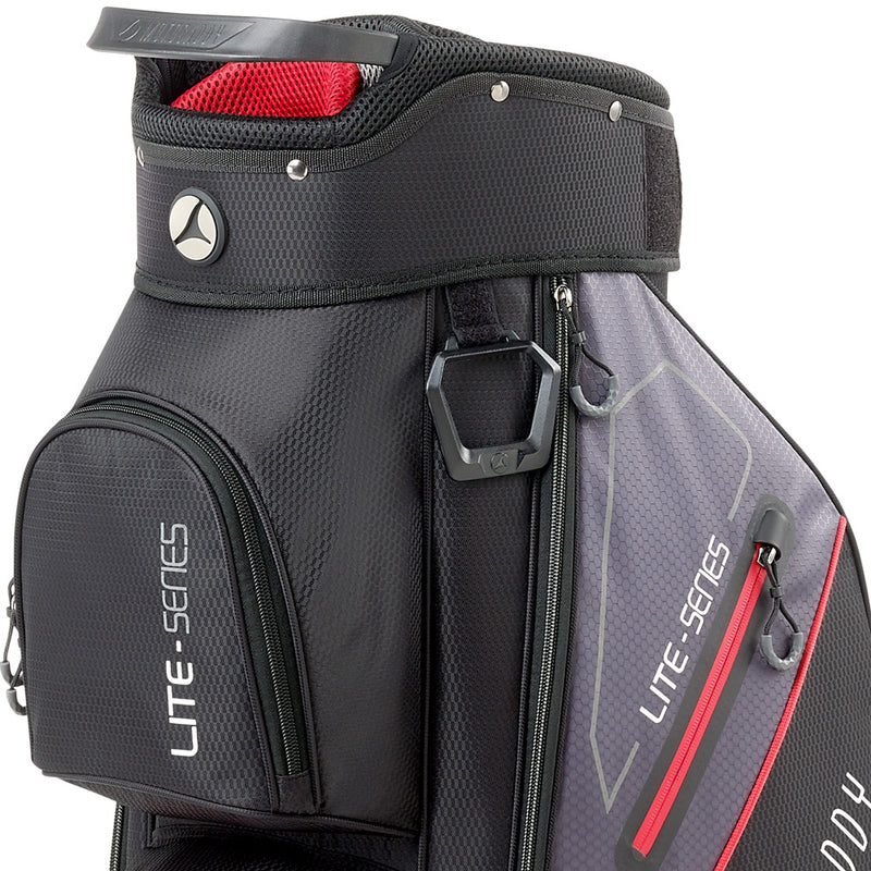 Motocaddy Lite Series Cart Bag - Black/Red