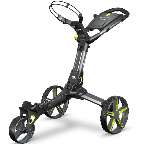 Motocaddy QB2 3-Wheel Push Trolley - Lime