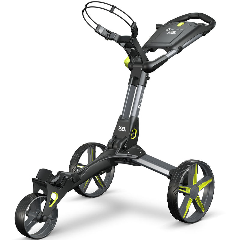 Motocaddy QB2 3-Wheel Push Trolley - Lime
