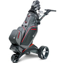 Motocaddy Hydroflex Waterproof Stand Bag - Charcoal/Blue