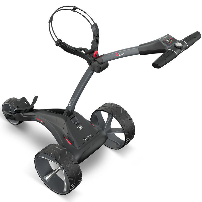 Motocaddy S1 DHC Electric Golf Trolley - Graphite - 2025