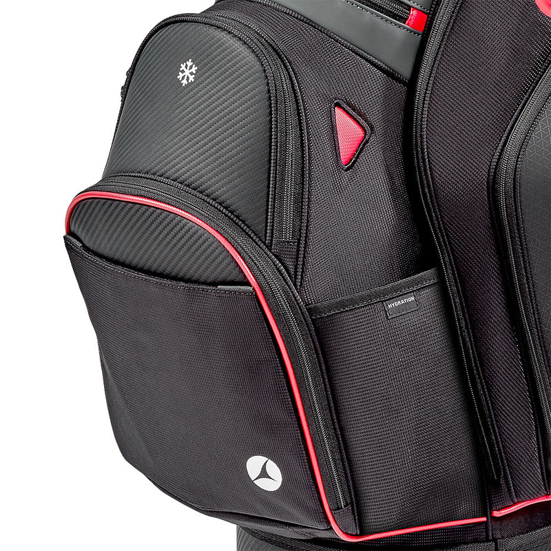 Motocaddy Pro Series Cart Bag - Black/Red
