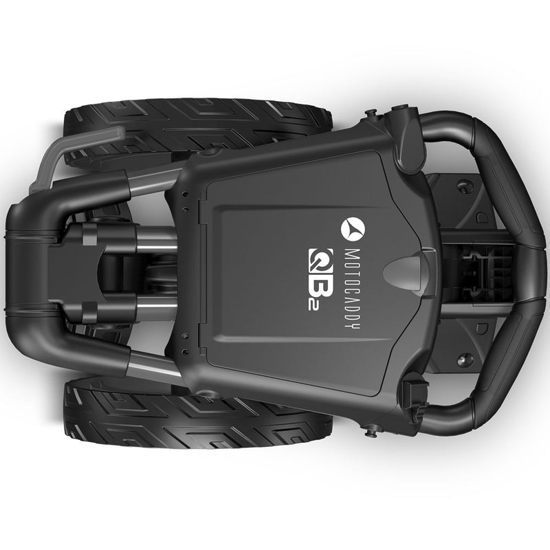 Motocaddy QB2 3-Wheel Push Trolley - Graphite