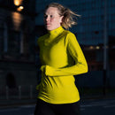 Zerofit Heatrub Move Baselayer Top - Dayglow Yellow