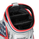 TaylorMade Heritage Staff Bag - Silver/Navy/Red