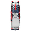 TaylorMade Heritage Staff Bag - Silver/Navy/Red