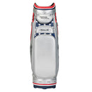 TaylorMade Heritage Staff Bag - Silver/Navy/Red