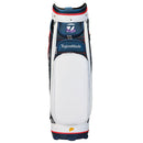 TaylorMade Ltd Edition Patriotic Plaid Staff Bag - Navy/White/Red