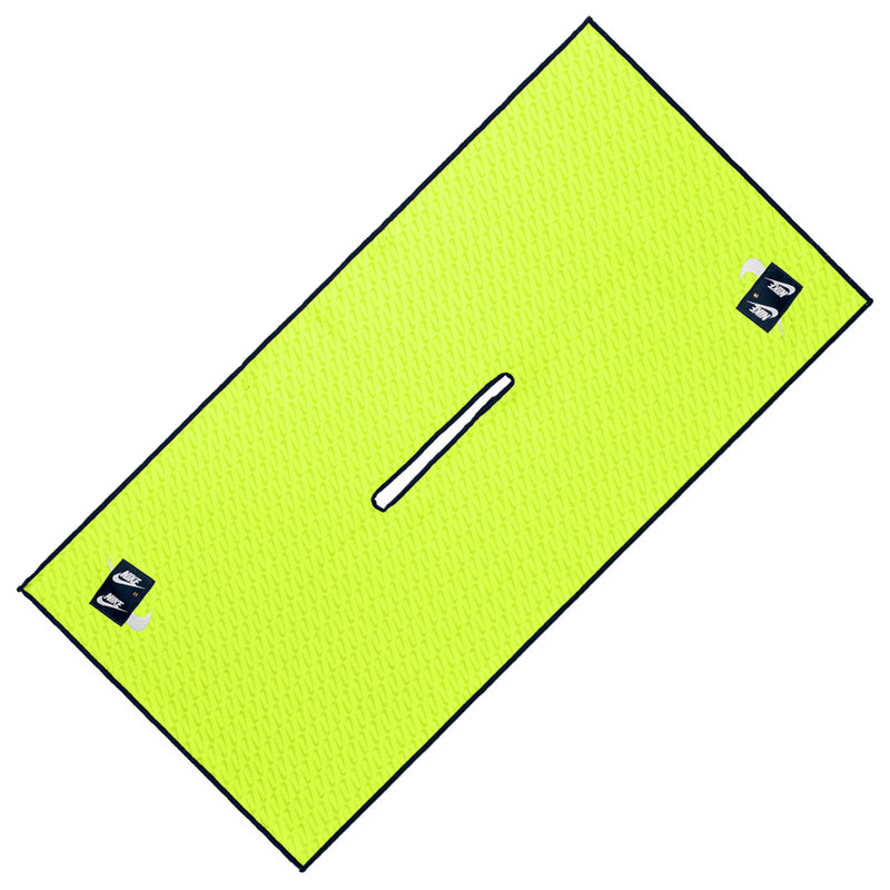 Nike Caddy Golf Graphic Energy Towel 2.0 - Energy Volt Ice/Midnight Navy