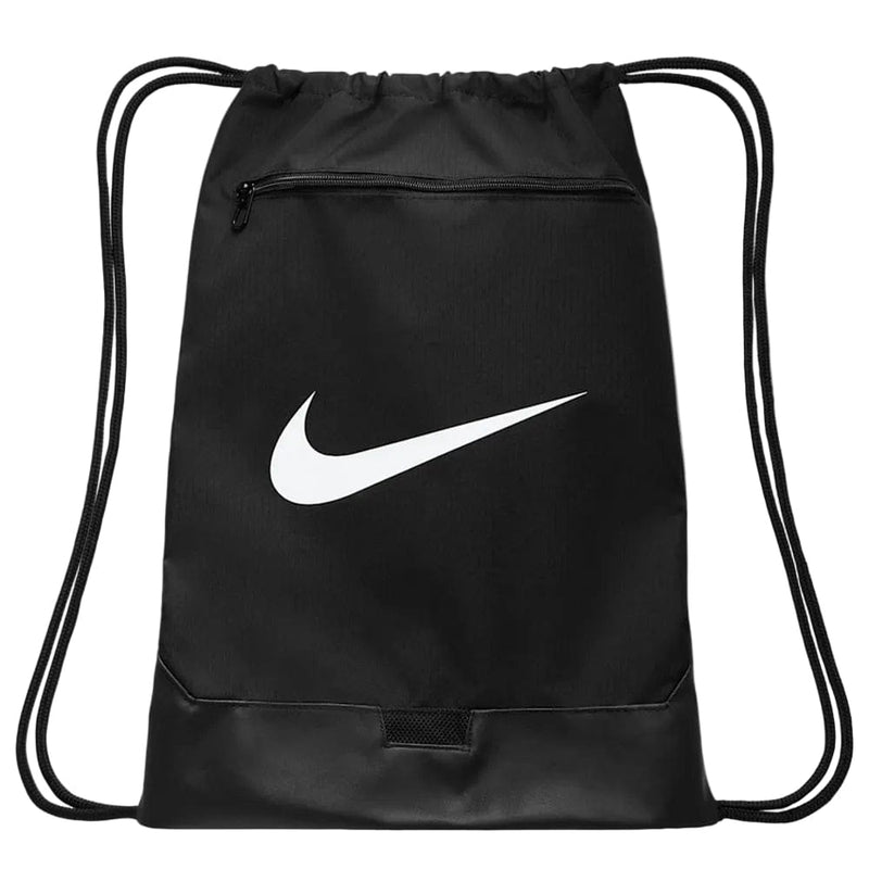 Nike Brasilia 9.5 Training Gymsack - Black/Black/White