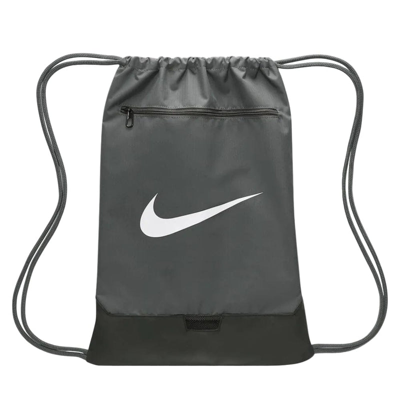 Nike Brasilia 9.5 Training Gymsack - Iron Grey/Black/White