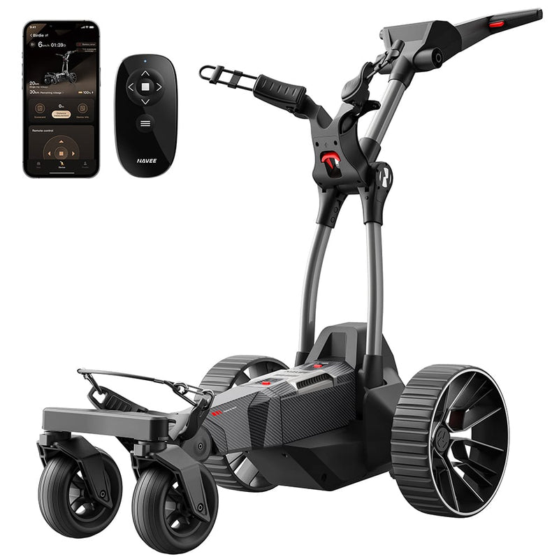Navee Birdie3 Electric Remote Trolley - Black