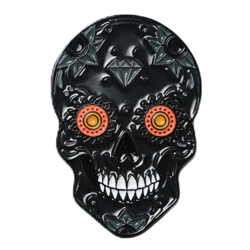 Skins Golf Dia de los Muertos Black Ball Marker