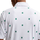 Nike Dri-Fit Par 5 Icon Stack Polo Shirt - White/Malachite