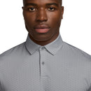 Nike Dri-Fit Velocity Micro Print Polo Shirt - Wolf Grey/Wolf Grey/Black