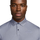 Nike Dri-Fit Velocity Micro Print Polo Shirt - College Navy/College Navy/White