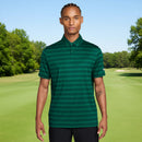 Nike Dri-Fit Velocity Stripe Polo Shirt - Malachite/Malachite/White