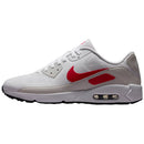 Nike Air Max 90 G Waterproof Spikeless Shoes - White/Fire Red/Photon Dust/Midnight Navy