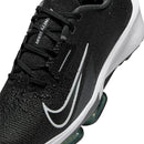 Nike Air Zoom Infinity Tour 2 Spiked Waterproof Shoes - Black/White/Vapor Green-Iron Grey
