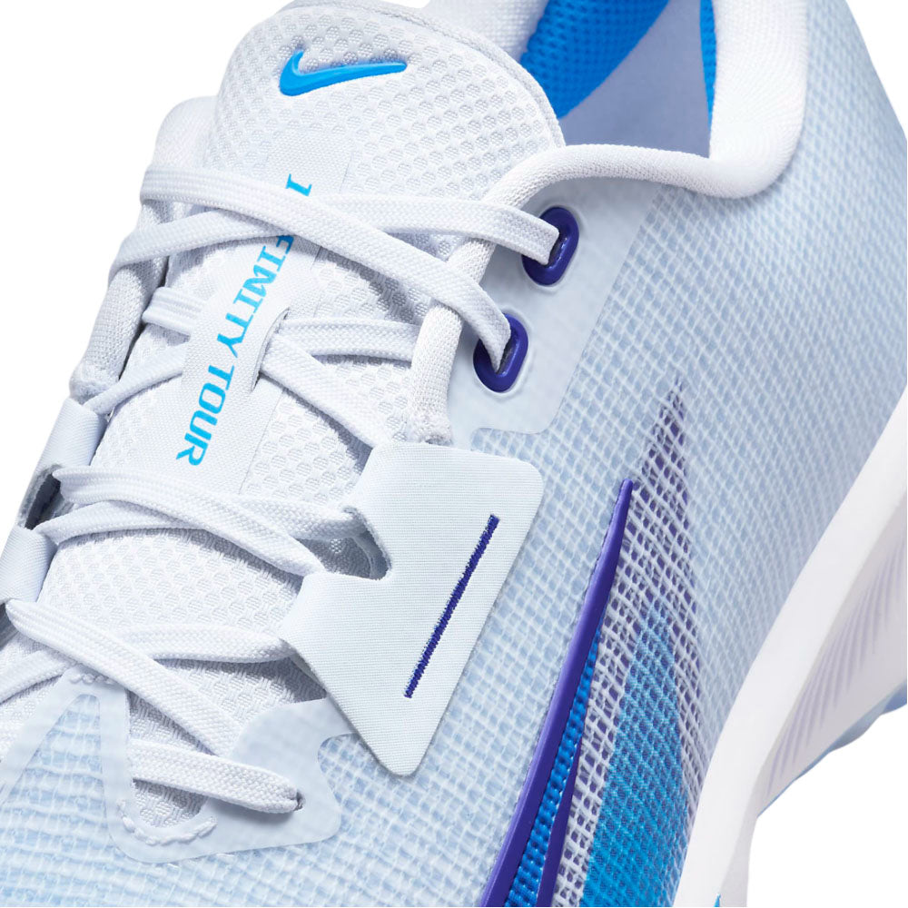 Nike Air Zoom Infinity Tour Spiked Waterproof Shoes Football Grey/