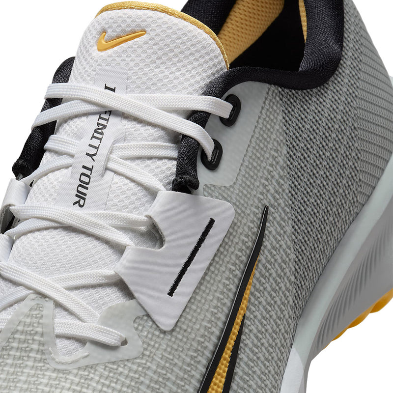 Nike Air Zoom Infinity Tour 2 Spiked Waterproof Shoes - White/Topaz Golf-Pure Platinum-Black