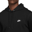 Nike Club Knit Hoodie - Black/White