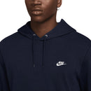 Nike Club Knit Hoodie - Obsidian/White