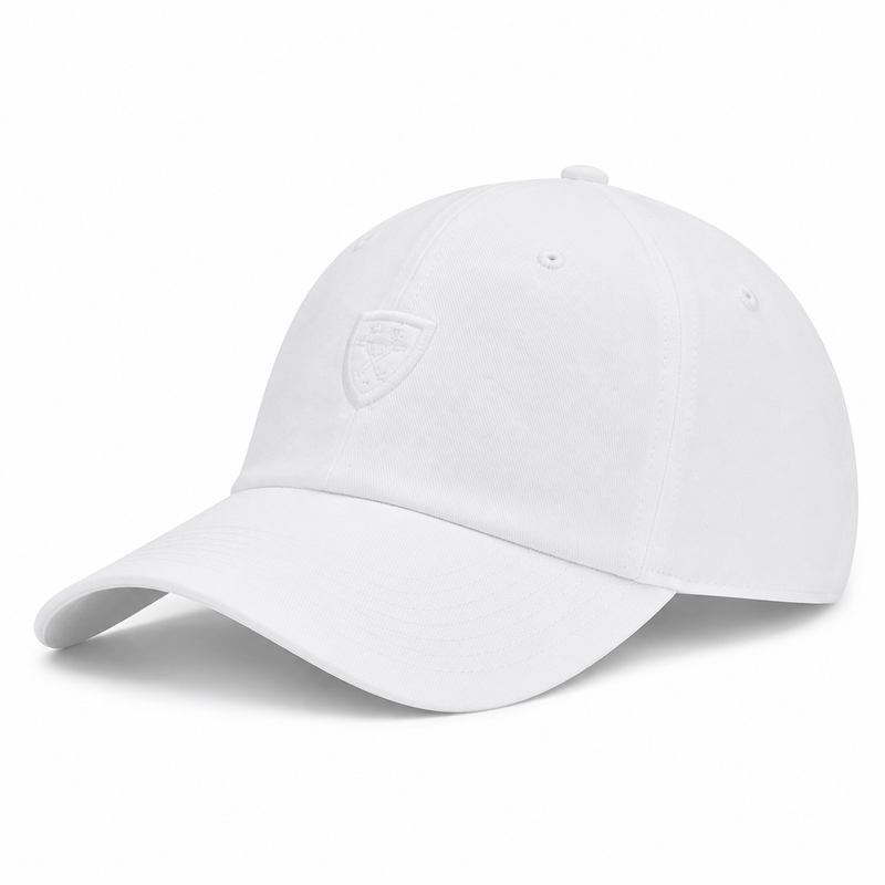 Nike Club Shield Unstructured Cap - White/White