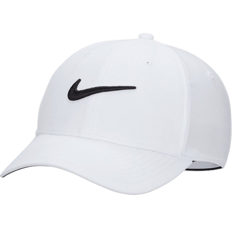 Nike Dri-FIT Club Golf Cap - White/Black