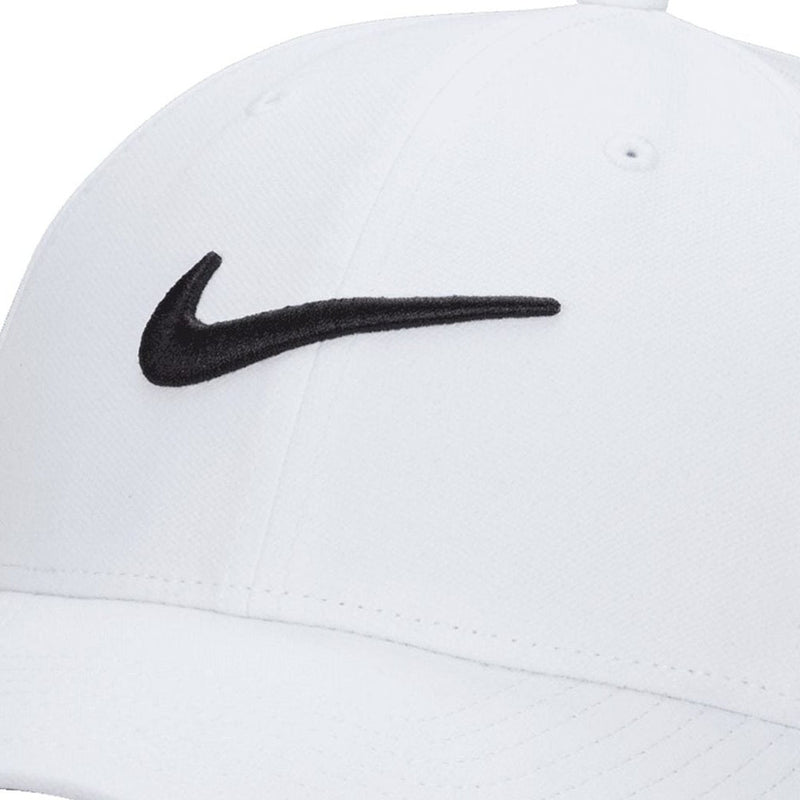 Nike Dri-FIT Club Golf Cap - White/Black