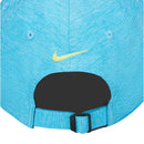 Nike Dri-FIT Club Structured Heathered Cap - Aquarius Blue/Photo Blue/Light Laser Orange
