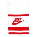 Nike Dri-FIT Everyday Essential Crew Socks (3 Pairs) - White/University Red