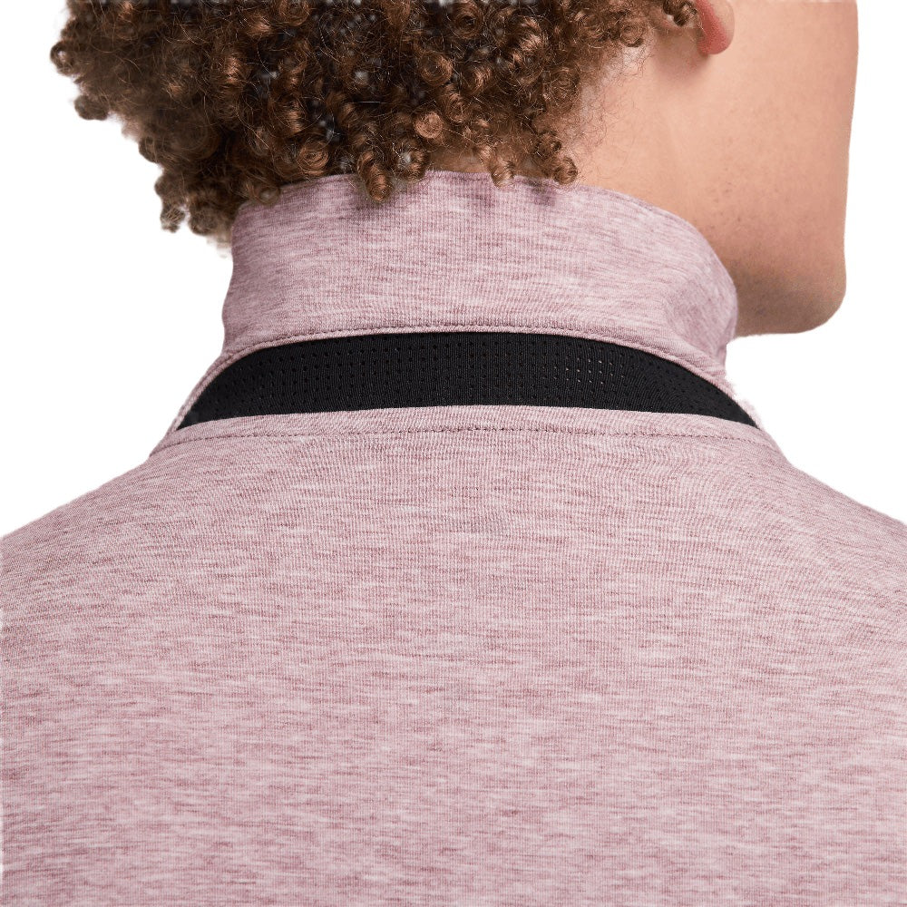 Nike Dri-FIT Tour Polo Shirt Burgundy Crush/White