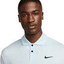 Nike Dri-FIT Tour Solid Polo Shirt - Glacier Blue/Black