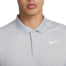 Nike Dri-FIT Victory Solid Polo Shirt - Wolf Grey/White
