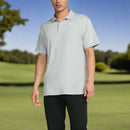 Nike Dri-FIT Victory Solid Polo Shirt - Wolf Grey/White
