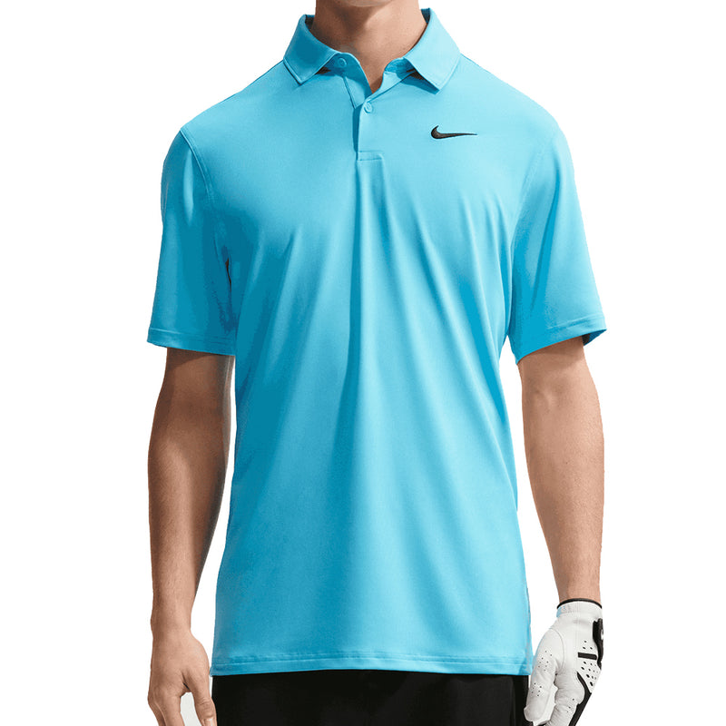 Nike Dri-Fit Velocity Polo Shirt - Baltic Blue/Black