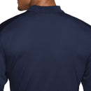 Nike Dri-Fit Victory Solid Long Sleeve Polo Shirt - Obsidian/White