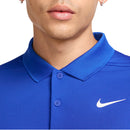 Nike Dri-FIT Victory Solid Polo Shirt - Game Royal/White
