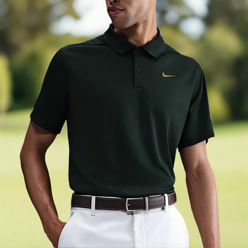 Nike Dri-FIT Victory Solid Polo Shirt - Night Forrest/Olive Flak