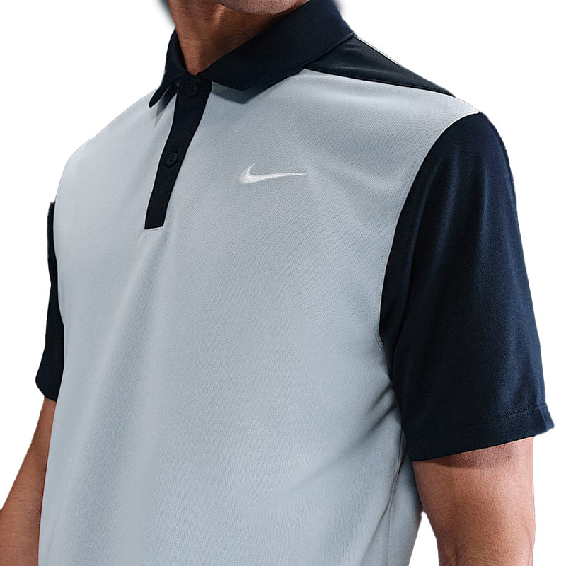Nike Dri-Fit Victory+ Polo Shirt - Lt Armory Blue/Obridian/White
