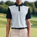 Nike Dri-Fit Victory+ Polo Shirt - Lt Armory Blue/Obridian/White