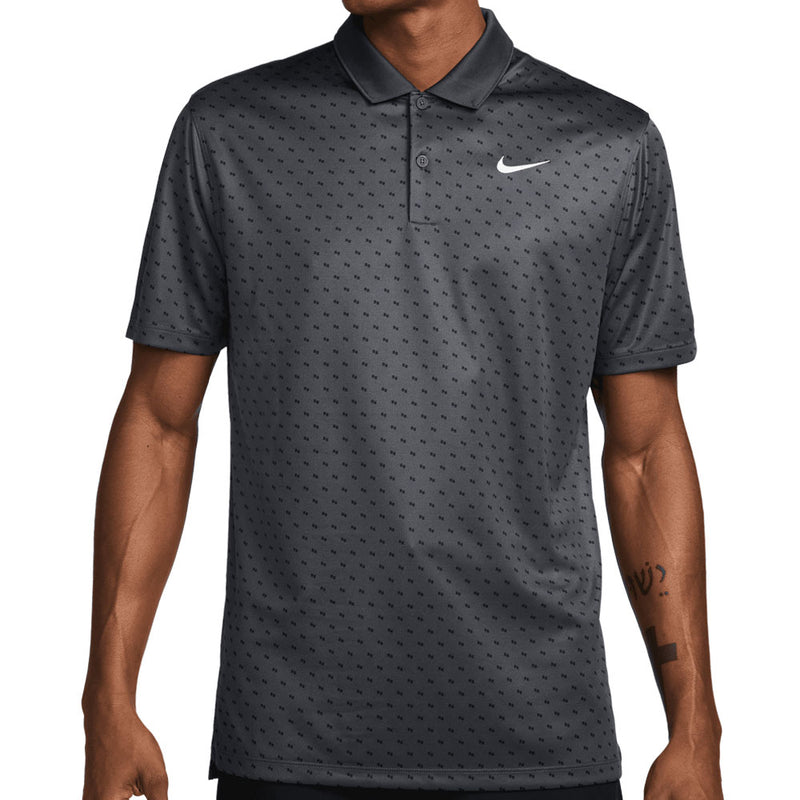 Nike Dri-Fit Victory+ Polo Shirt - Anthracite/Wolf Grey/White