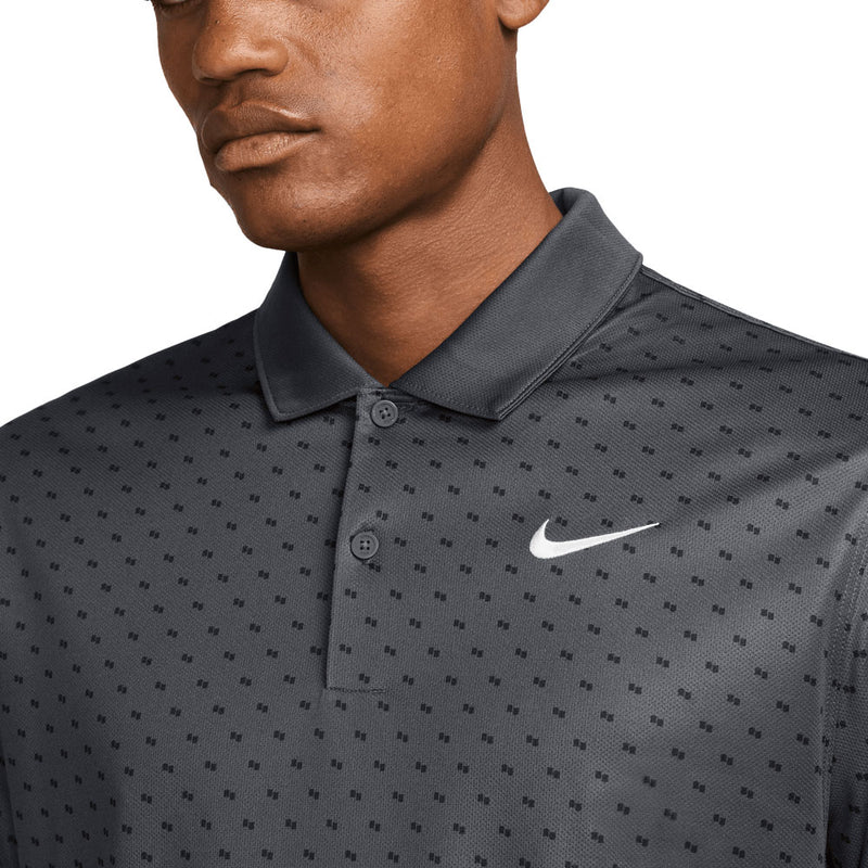 Nike Dri-Fit Victory+ Polo Shirt - Anthracite/Wolf Grey/White