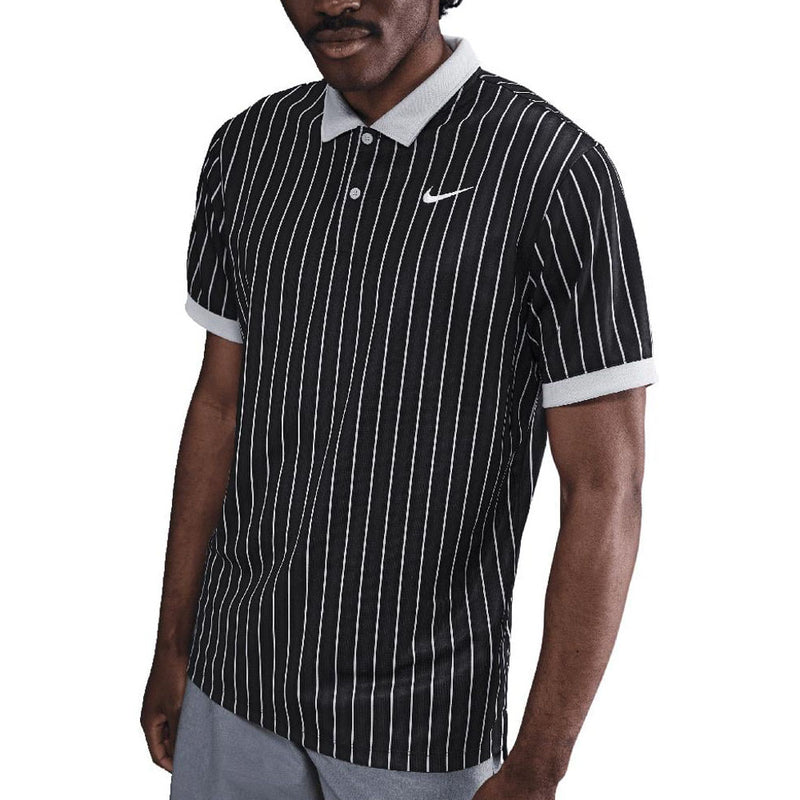Nike Dri-Fit Victory+ Polo Shirt - Anthracite/Wolf Grey/White