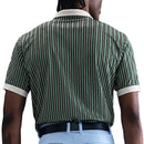 Nike Dri-Fit Victory+ Polo Shirt - Clay Green/Lt Orewood Brn/White